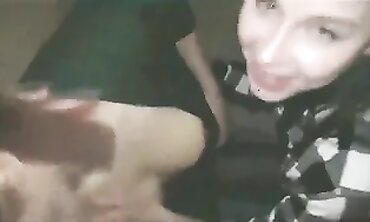 POV Threesome: Next Door Neighbor Oral Pleasure