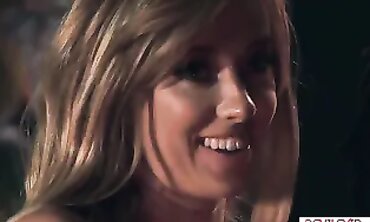 Teen Bae and African Best Friend Screwed by Bartender