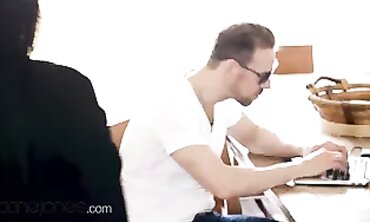 Lexi Dona Takes Dane Jones's Big Dick in Fishnets