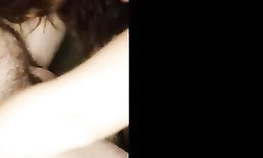 Brunette in Mask Gets Hardcore Anal and Blowjob
