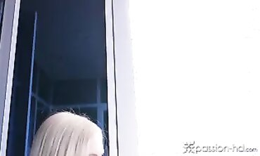 Blonde Alex Grey Takes a Big Dick in a High Rise