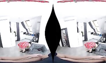 POV Hardcore Sex With Petite Czech Housemaid
