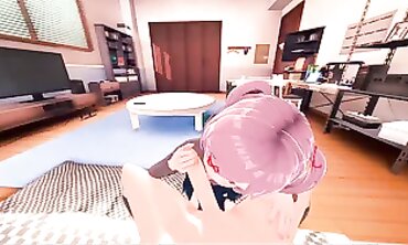 POV: Natsuki Gets Rough Doggy Sex at the Literature Club