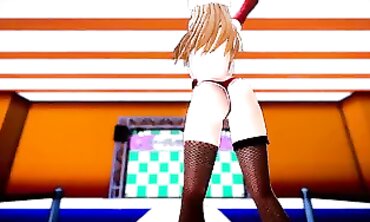 MMD Holiday Special - Sexual Elf Fucked Hard By A Horned Santa Claus