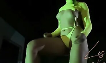 Hard Core Caboose Dancing - Erotic Dance Performance by Lisa Hilton