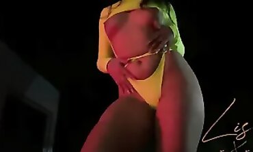 Hard Core Caboose Dancing - Erotic Dance Performance by Lisa Hilton