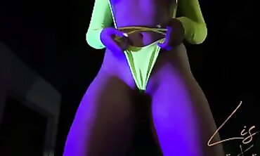 Hard Core Caboose Dancing - Erotic Dance Performance by Lisa Hilton