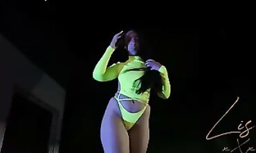 Hard Core Caboose Dancing - Erotic Dance Performance by Lisa Hilton