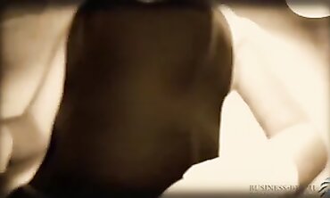 Playful Blonde Vixen Strips Down to Lingerie in Erotic Dance Performance