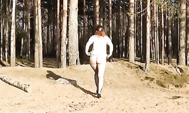 Hot MILF Fitness Guru Shows You How to Wear Your Workout Clothes Without Undergarments