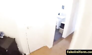 African Cougartown Vixen Rides Officer's Big Dick in Wild Sex Adventure