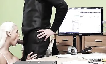 LoanForSex" - Hot MILF Uses Her Powers To Seduce And Collect Loans From Men