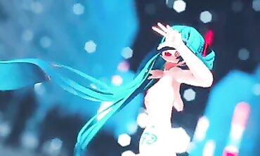 MMD Chick Fights - Long Haired Witch vs Short-Hairstyle Girl in Epic Battle