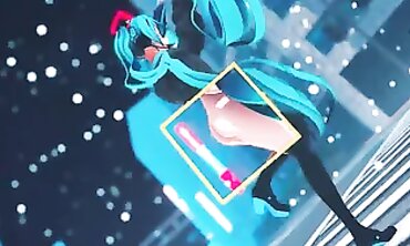 MMD Chick Fights - Long Haired Witch vs Short-Hairstyle Girl in Epic Battle