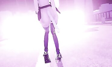 MMD Anime Girl Gets Fucked From Behind - Creampie Surprise