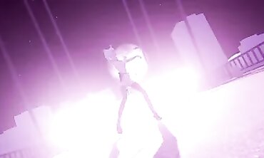 MMD Anime Girl Gets Fucked From Behind - Creampie Surprise
