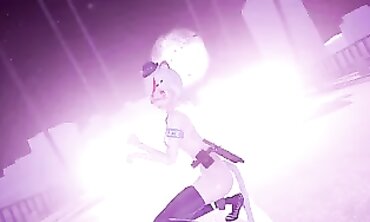 MMD Anime Girl Gets Fucked From Behind - Creampie Surprise