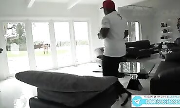 Rico's Big Butt - French MILF Fucked Hard By A Huge Black Dick