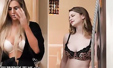 MILF Maiden Fucked Hard By A Hunk In Black Lingerie