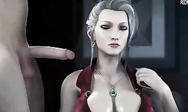 3D Animation Showcase - Sexy Redhead Babe Scarllet Johnson's Best Moments