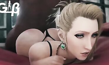 3D Animation Showcase - Sexy Redhead Babe Scarllet Johnson's Best Moments
