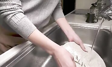 Hot Wife Cheats On Husband With Brother-In-Law While He's Away" (Japanese)