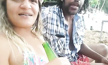 Hot Brazilian Milf Exposes Herself in Public Bathroom at Beach - Brazzil Porn