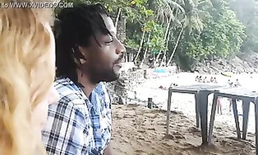 Hot Brazilian Milf Exposes Herself in Public Bathroom at Beach - Brazzil Porn