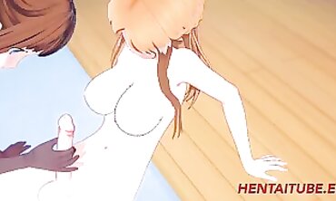 Animated Adventure of Sword Art Online's Hermaphrodite Character - Aso Naegaki x Kirito