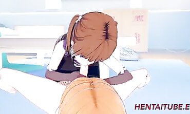 Animated Adventure of Sword Art Online's Hermaphrodite Character - Aso Naegaki x Kirito