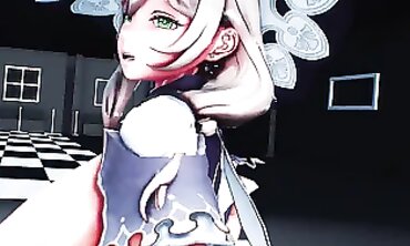 MMD Anime Girl Next Door - Sexual Roleplay with Cosplayer
