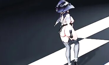 MMD Anime Girl Next Door - Sexual Roleplay with Cosplayer