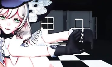 MMD Anime Girl Next Door - Sexual Roleplay with Cosplayer