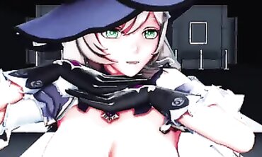 MMD Anime Girl Next Door - Sexual Roleplay with Cosplayer