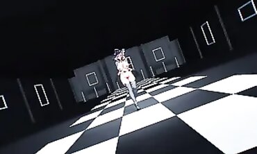 MMD Anime Girl Next Door - Sexual Roleplay with Cosplayer