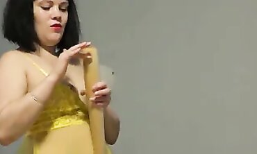 Female-Friendly" - Lesbian BDSM Girlfriends Share Intense Anal Play in Bedroom