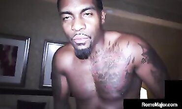 Dark Knights of Africa" - A Sensual Ebony Threesome with Big Black Booties & Dicks
