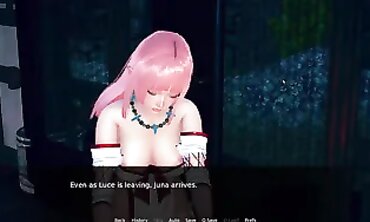 Savagely Hot Old Videogame Cosplay Role Play With Stepsis And Her Brother