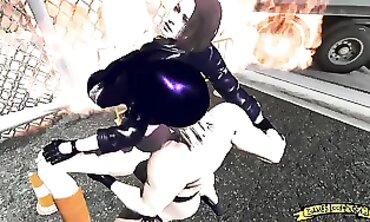 JILL VALENTINE'S LONG-AWAITED RETURN - POV VIDEO GAME COSPLAY WITH FANTASTIC FOURTHY