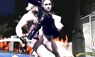 JILL VALENTINE'S LONG-AWAITED RETURN - POV VIDEO GAME COSPLAY WITH FANTASTIC FOURTHY