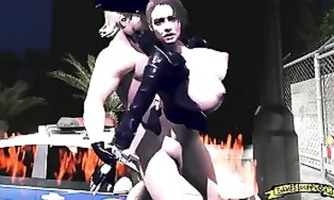 JILL VALENTINE'S LONG-AWAITED RETURN - POV VIDEO GAME COSPLAY WITH FANTASTIC FOURTHY