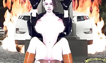JILL VALENTINE'S LONG-AWAITED RETURN - POV VIDEO GAME COSPLAY WITH FANTASTIC FOURTHY