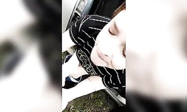Teen Pick-Up Gone Wild! Older Guy Fucks barely legal Blonde In Public Park