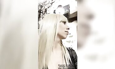 French Pussy Eats Manager's Big Dick - Old Man Fucks barely legal Blonde