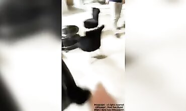 French Pussy Eats Manager's Big Dick - Old Man Fucks barely legal Blonde