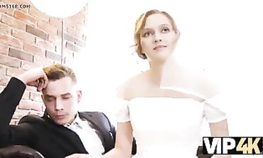 Exclusive - Hot Wife Sharing Secret with Stranger in Hotel Room