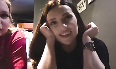 Hot Blonde & Her Brunette BFF Share Hunk's Big Dick in Threesome