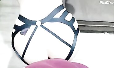 Fetish Fantasy #2 - Anal Play with Lingerie Model [Ass Fucking]