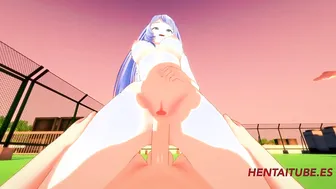 Boku No HERO - Point Of View (POV) Riding On A Hot Cosplay Girl In VR
