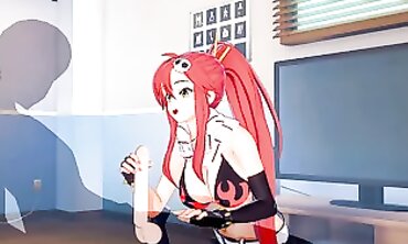 3D Hentai - Epic Battle Scenes Between Yuri Nagare And The Monster Of Space